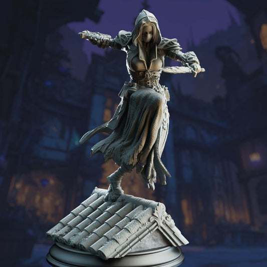 Air Genasi Soulknife Psionic Rogue - Karena