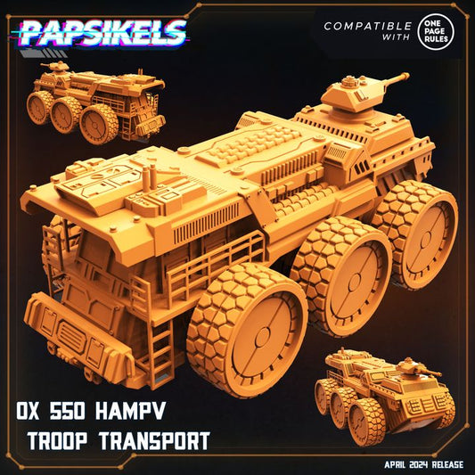 Ox 550 Hampv Troop Transport