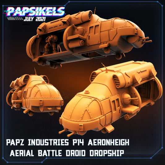 Papz Industries P14 - Aeronheigh Aerial Battle Droid Dropship