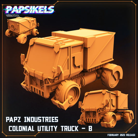 Papz Industries Colonial Utility Truck B