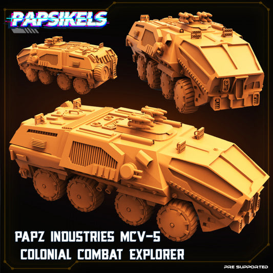 Papz Industries Mcv 5 Colonial Combat Explorer