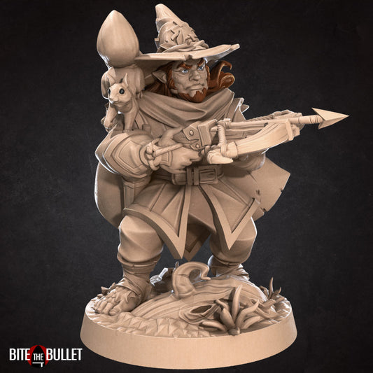 Halfling Ranger (Medium) - Tabletop Figure for Dungeons & Dragons, DnD, Pathfinder RPGs, TTRPG