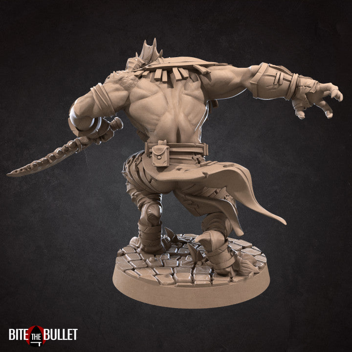 Dragonborn Rogue (Medium) - Tabletop Figure for Dungeons & Dragons, DnD, Pathfinder RPGs, TTRPG