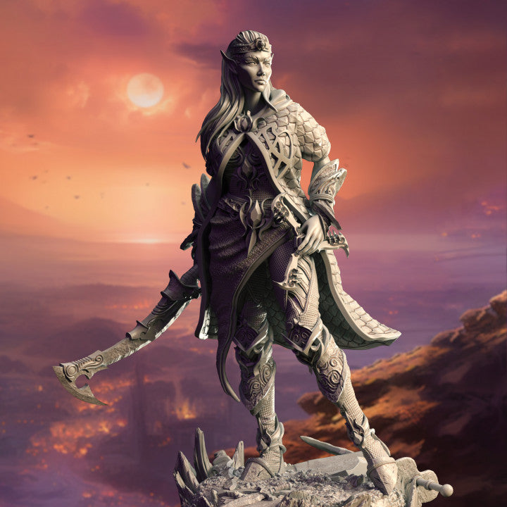 Female High Elf Spellblade - Rylena