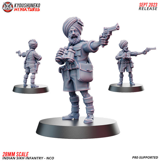 NCO - Indian Sikh Infantry (Medium)