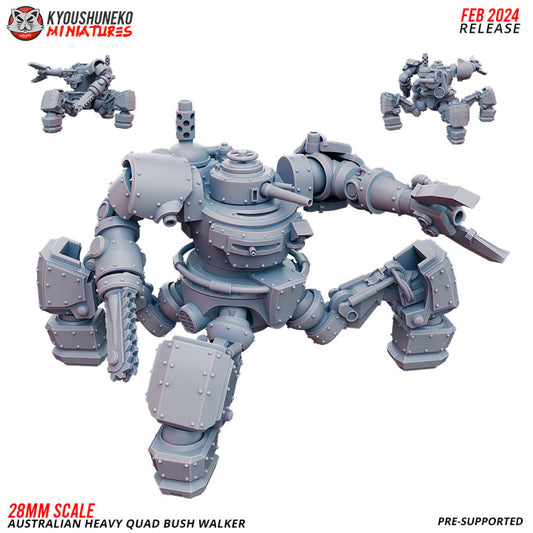 Australian Heavy Quad Bush Walker