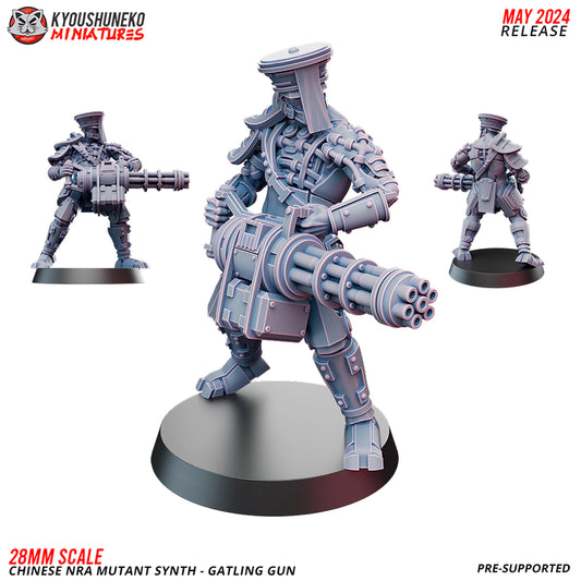 Chinese Mutant Synths NRA Gatling Gun