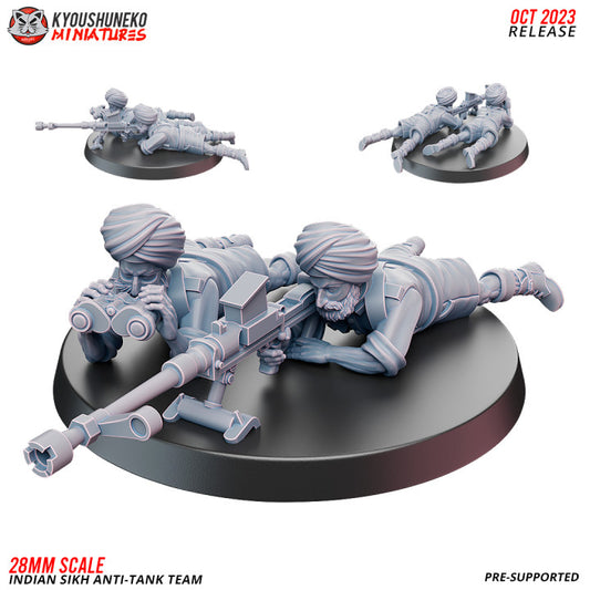 Anti-Tank Team - Indian Sikh Infantry (2 Models)