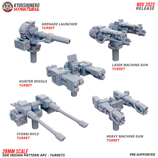 Indian Sikh APC Turrets