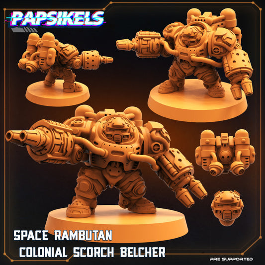 Space Rambutan Colonial Scorch Belcher