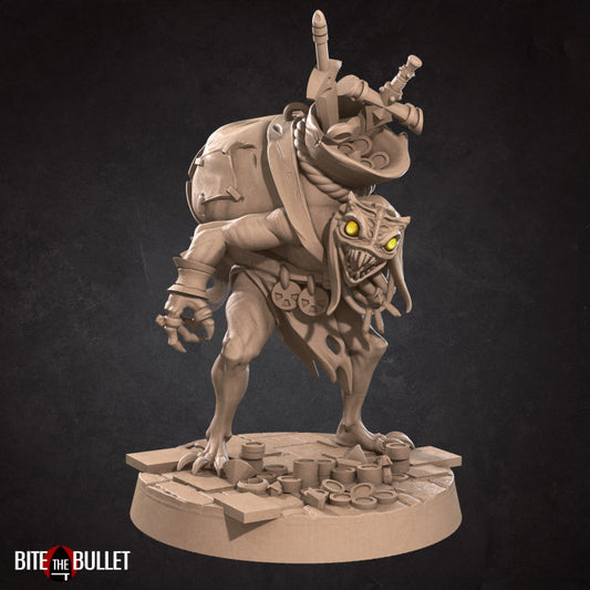 Treasure Goblin (Medium) - Tabletop Figure for Dungeons & Dragons, DnD, Pathfinder RPGs, TTRPG