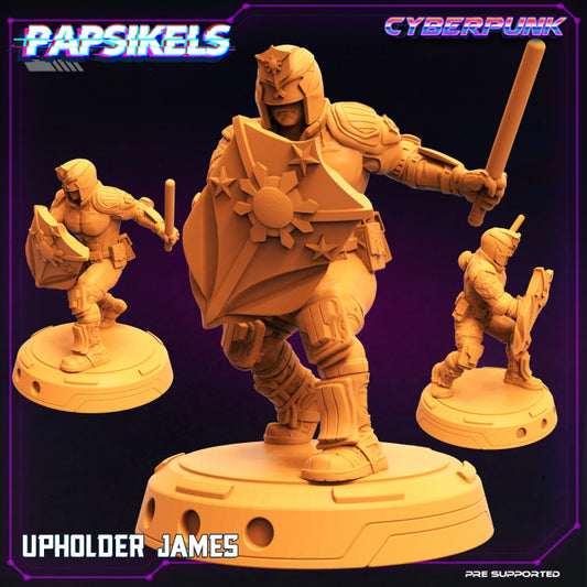Upholder James