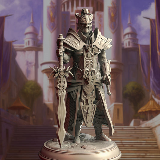 High Elven Warrior King - Valius Hanar