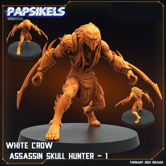White Crow Assassin Skull Hunter - 1