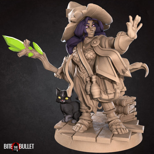 Halfling Wizard (Medium) - Tabletop Figure for Dungeons & Dragons, DnD, Pathfinder RPGs, TTRPG