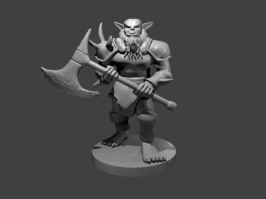 Bugbear With Axe