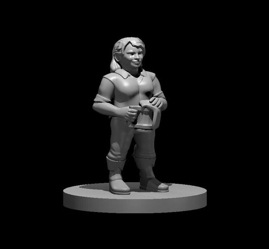 Dwarf Female Barkeep