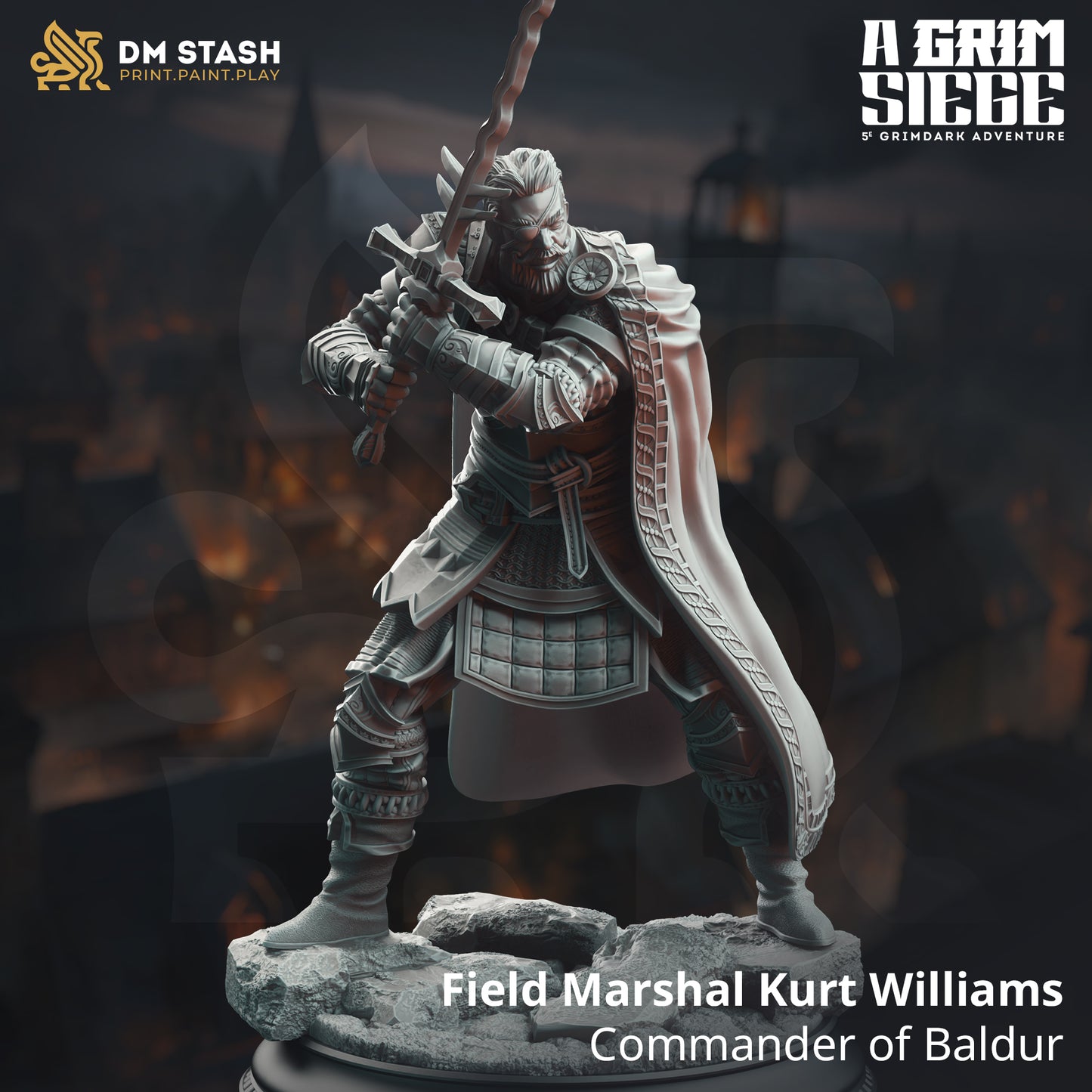 Field Marshal Kurt Williams - Commander of Baldur