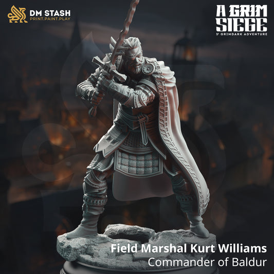 Field Marshal Kurt Williams - Commander of Baldur