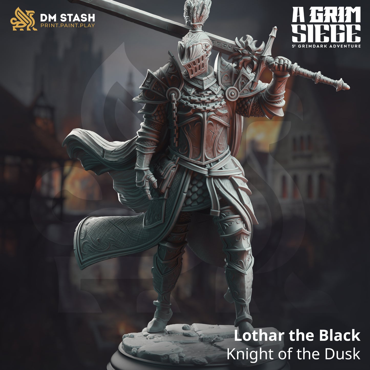 Lothar the Black - Knight of the Dusk