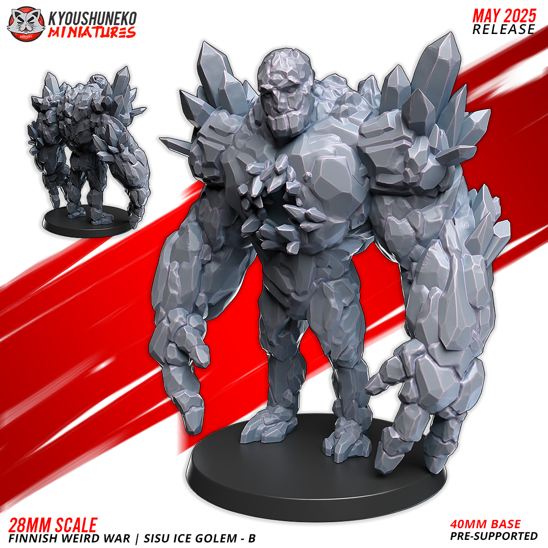 Finnish Sisu Ice Golem - B