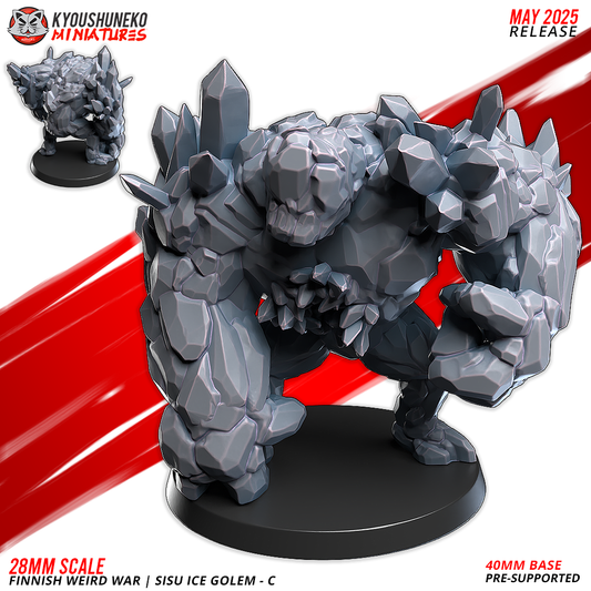 Finnish Sisu Ice Golem - C