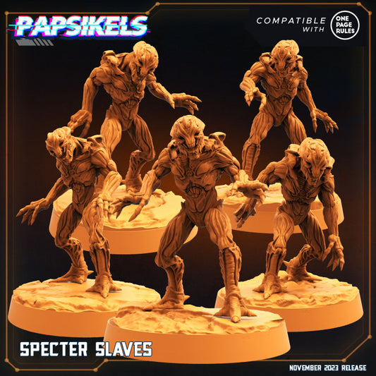 Specter Slaves - 5 Model