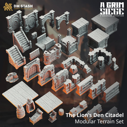The Lions Den Citadel - Modular Terrain Set
