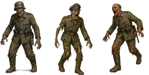 German Zombie Infantry Realistic