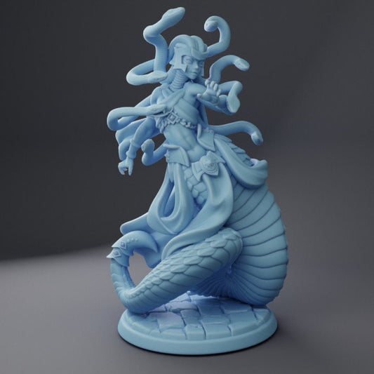 Boss Medusa (Medium) - Tabletop Figure for Dungeons & Dragons, DnD, Pathfinder RPGs, TTRPG