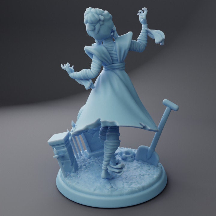 Bride Of Frankie (Medium) - Tabletop Figure for Dungeons & Dragons, DnD, Pathfinder RPGs, TTRPG