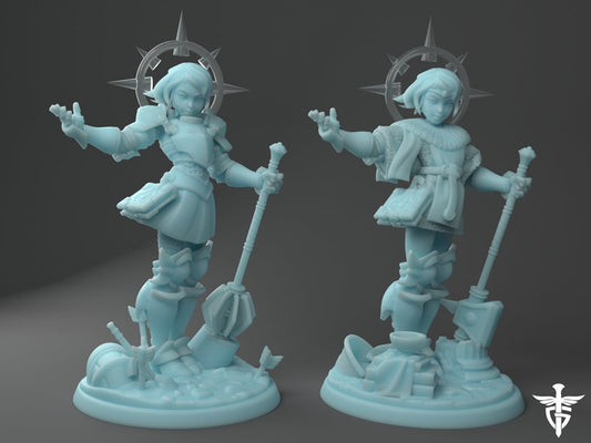 Joanna, The Cleric (Medium) - Tabletop Figure for Dungeons & Dragons, DnD, Pathfinder RPGs, TTRPG