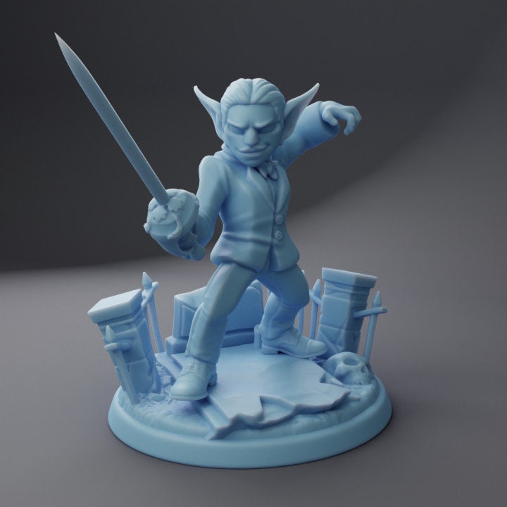 Evves Family Couple (Large) - Tabletop Figure for Dungeons & Dragons, DnD, Pathfinder RPGs, TTRPG