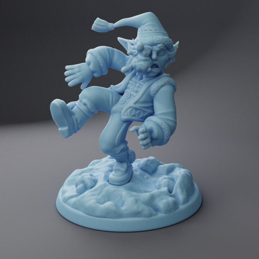 Rorg Goblin Snowball Receiver (Medium) - Tabletop Figure for Dungeons & Dragons, DnD, Pathfinder RPGs, TTRPG