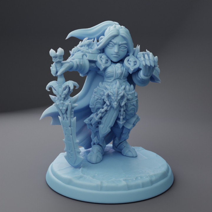 Runa, The Oathbreaker (Medium) - Tabletop Figure for Dungeons & Dragons, DnD, Pathfinder RPGs, TTRPG