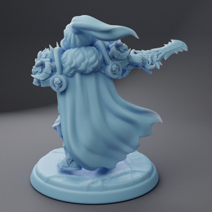 Runa, The Oathbreaker (Medium) - Tabletop Figure for Dungeons & Dragons, DnD, Pathfinder RPGs, TTRPG