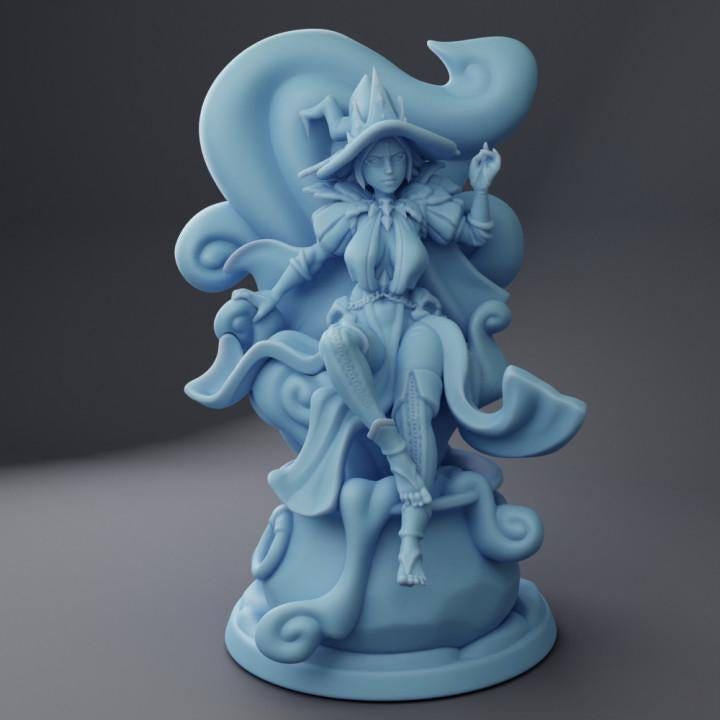 Witch Queen (Medium) - Tabletop Figure for Dungeons & Dragons, DnD, Pathfinder RPGs, TTRPG