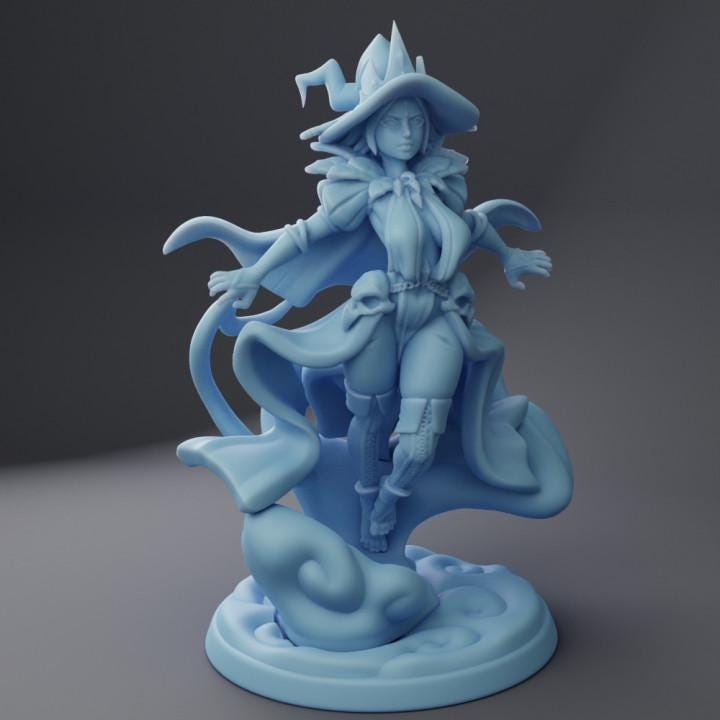 Witch Queen (Medium) - Tabletop Figure for Dungeons & Dragons, DnD, Pathfinder RPGs, TTRPG