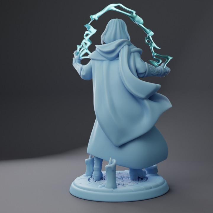 Voltaire, The Reanimator (Medium) - Tabletop Figure for Dungeons & Dragons, DnD, Pathfinder RPGs, TTRPG