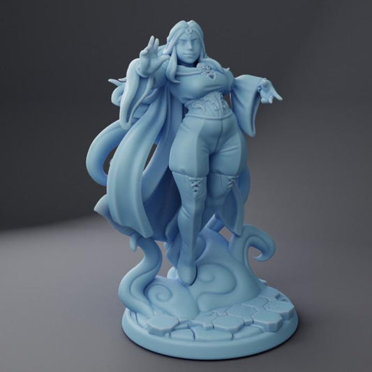 Victoria, The Sorceress (Medium) - Tabletop Figure for Dungeons & Dragons, DnD, Pathfinder RPGs, TTRPG