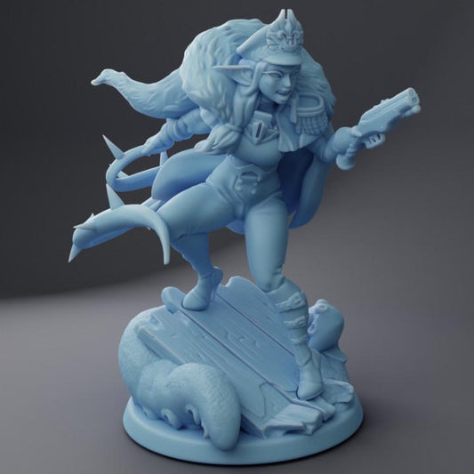 Star Commander Karina (Medium) - Tabletop Figure for Dungeons & Dragons, DnD, Pathfinder RPGs, TTRPG