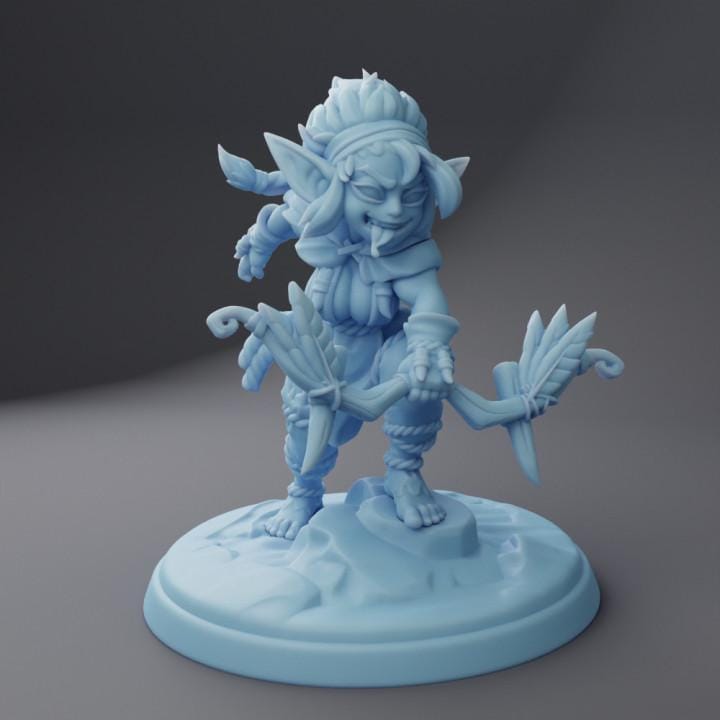 Stick, The Goblin Ranger (Medium) - Tabletop Figure for Dungeons & Dragons, DnD, Pathfinder RPGs, TTRPG