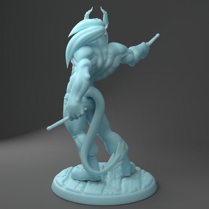 Styx The Drum Wizard (Medium) - Tabletop Figure for Dungeons & Dragons, DnD, Pathfinder RPGs, TTRPG