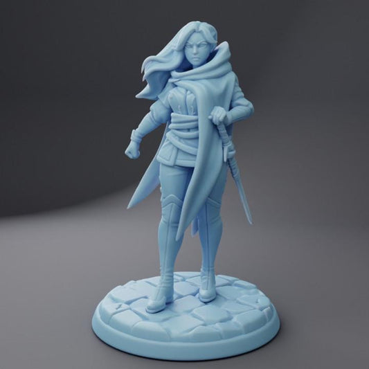 Sypheena (Medium) - Tabletop Figure for Dungeons & Dragons, DnD, Pathfinder RPGs, TTRPG