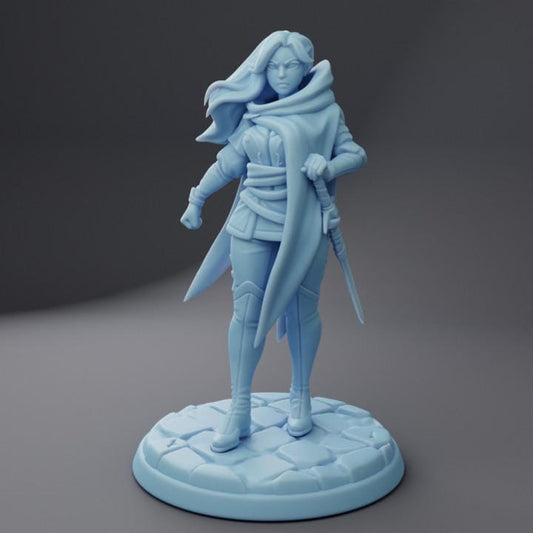 Sypheena (Medium) - Tabletop Figure for Dungeons & Dragons, DnD, Pathfinder RPGs, TTRPG