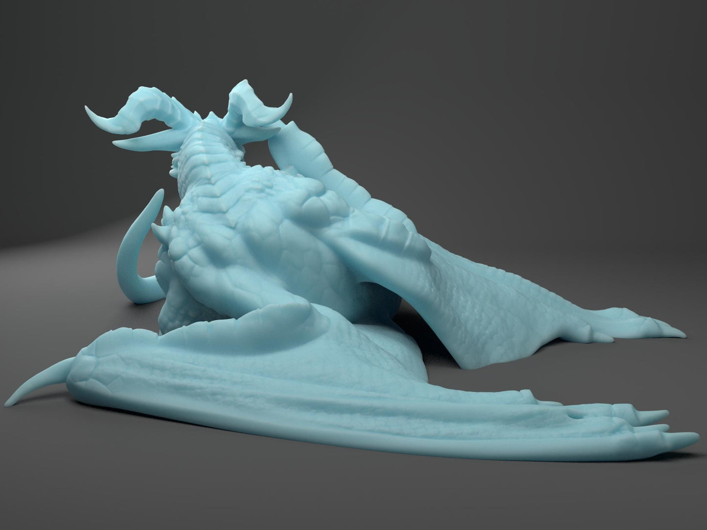 The Bard's Dragon (X-Large) - Tabletop Figure for Dungeons & Dragons, DnD, Pathfinder RPGs, TTRPG