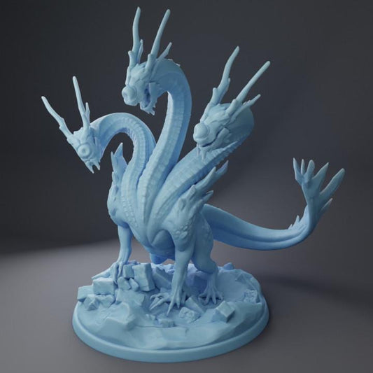 The Behydra (Large) - Tabletop Figure for Dungeons & Dragons, DnD, Pathfinder RPGs, TTRPG