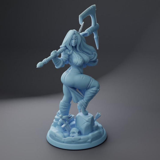 Thitania the Beheader (Medium) - Tabletop Figure for Dungeons & Dragons, DnD, Pathfinder RPGs, TTRPG