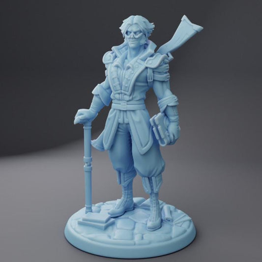 Van Richter (Medium) - Tabletop Figure for Dungeons & Dragons, DnD, Pathfinder RPGs, TTRPG