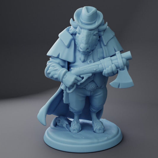 Bill, The Bison (Medium) - Tabletop Figure for Dungeons & Dragons, DnD, Pathfinder RPGs, TTRPG